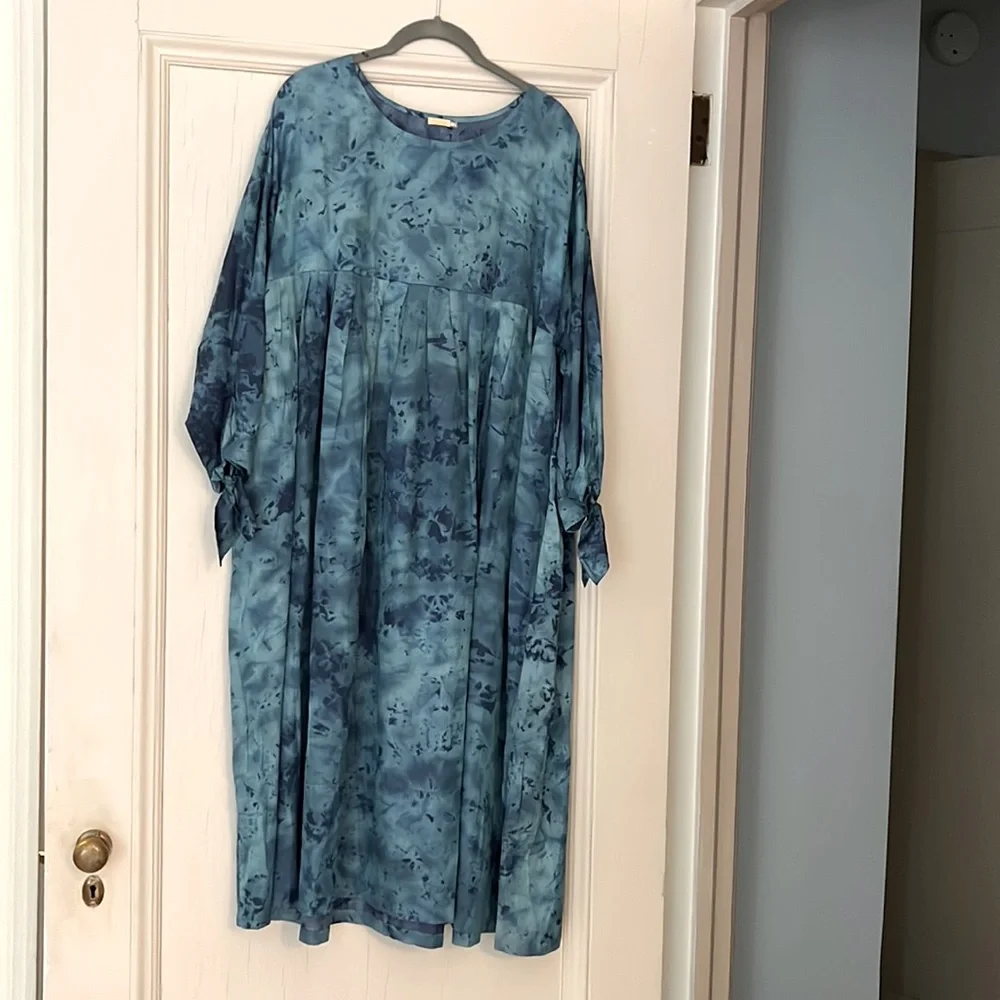 Matta Blue Tie Dye Olimpia Dress - Picture 2 of 6